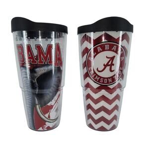 Tervis Alabama Crimson Tide 24oz‎ Classic Tumbler Set of 2